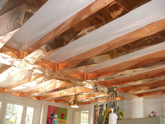 AZ Best Roofing self-sustainable kitchen copper decoration like art North Salem NY